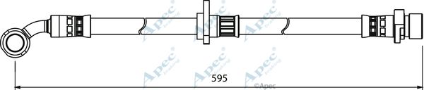 APEC BRAKING Тормозной шланг HOS3996